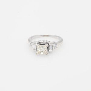 Princess Cut 2.25CT Gold Ring! Wow!